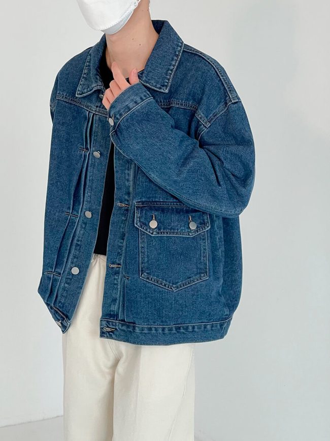Куртка DAZO Studio Denim Jacket Asymmetrical Design (1)