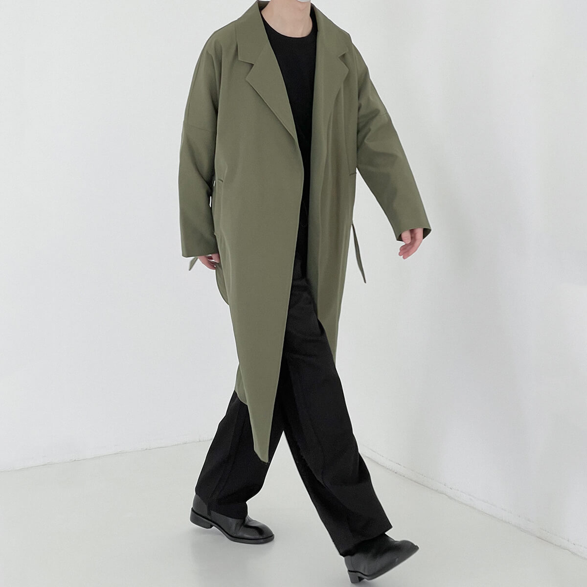 Пальто DAZO Studio Medium Spring Coat Neat Silhouette (3)