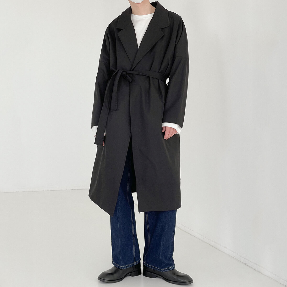 Пальто DAZO Studio Medium Spring Coat Neat Silhouette (6)