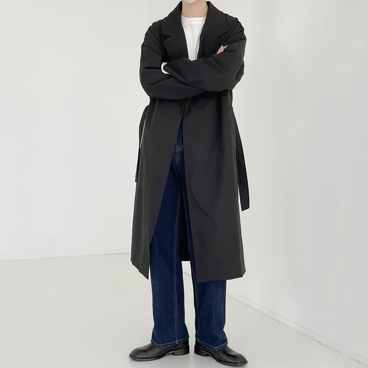 Пальто DAZO Studio Medium Spring Coat Neat Silhouette (7)