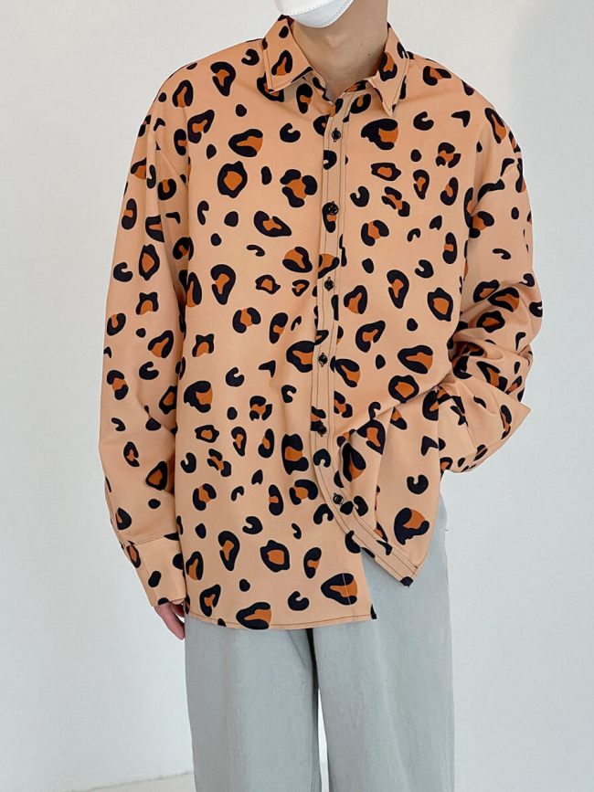 Рубашка DAZO Studio Altered Leopard Shirt (1)