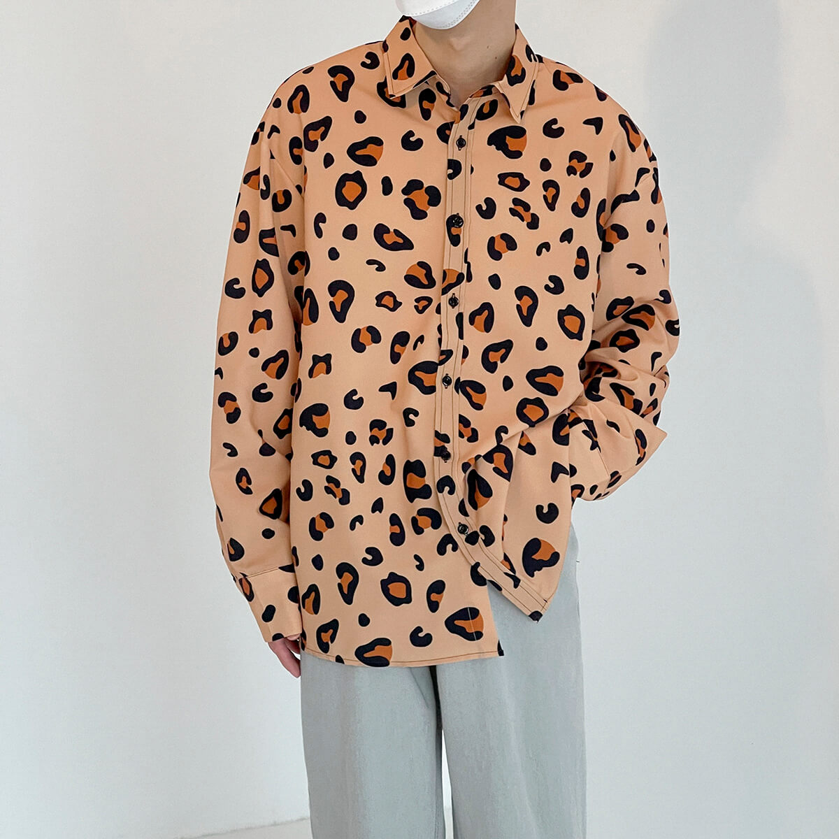Рубашка DAZO Studio Altered Leopard Shirt (1)
