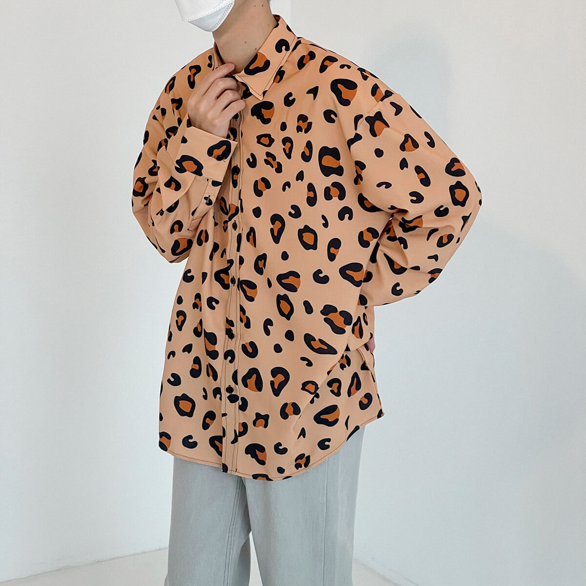 Рубашка DAZO Studio Altered Leopard Shirt (4)