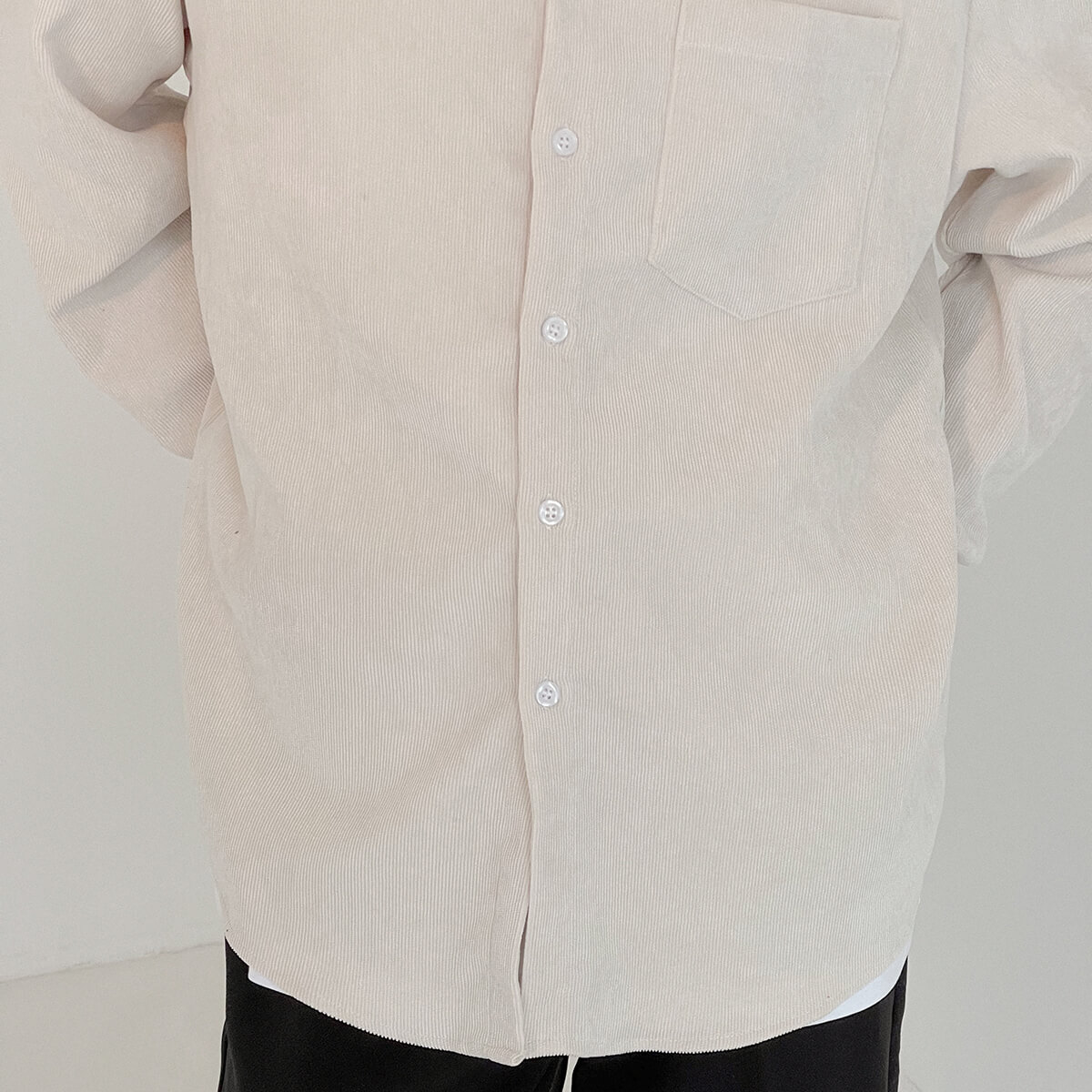Рубашка DAZO Studio Loose Corduroy Shirt (4)