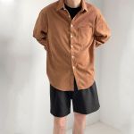 Рубашка DAZO Studio Loose Corduroy Shirt (6)