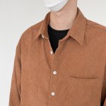 Рубашка DAZO Studio Loose Corduroy Shirt (8)