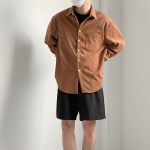 Рубашка DAZO Studio Loose Corduroy Shirt (9)
