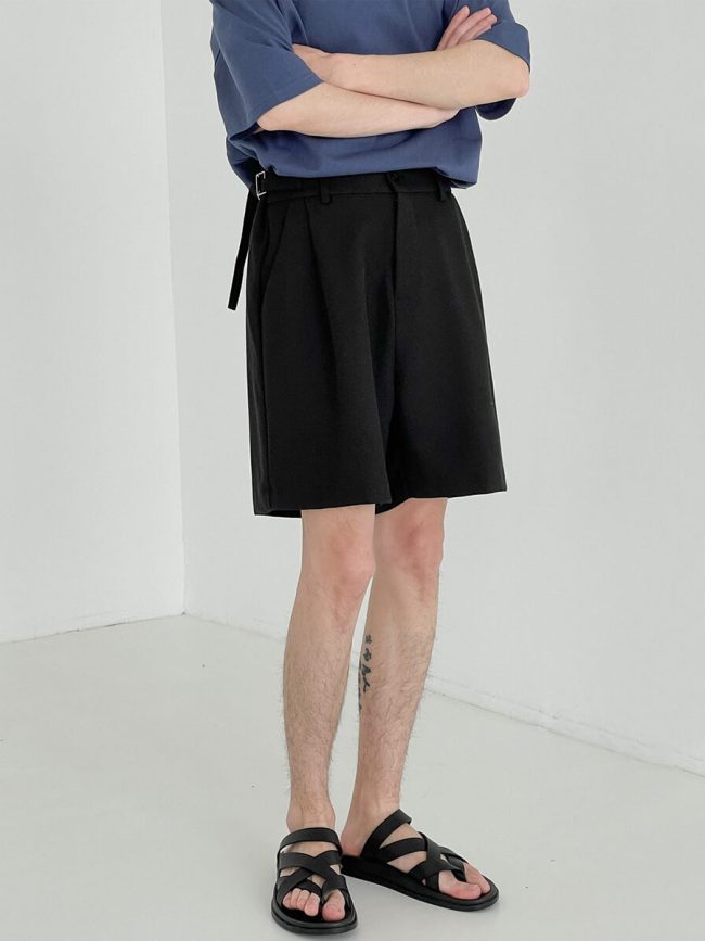Шорты DAZO Studio Suit Shorts With Fabric Belt (1)