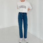 Джинсы DAZO Studio Basic Saturated Straight Jeans (4)