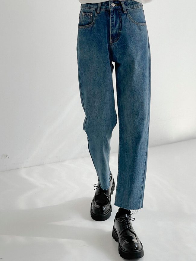 Джинсы DAZO Studio Cropped Raw Jeans (1)