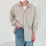 Рубашка DAZO Studio Long Sleeve Striped Shirt (6)