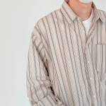 Рубашка DAZO Studio Long Sleeve Striped Shirt (7)