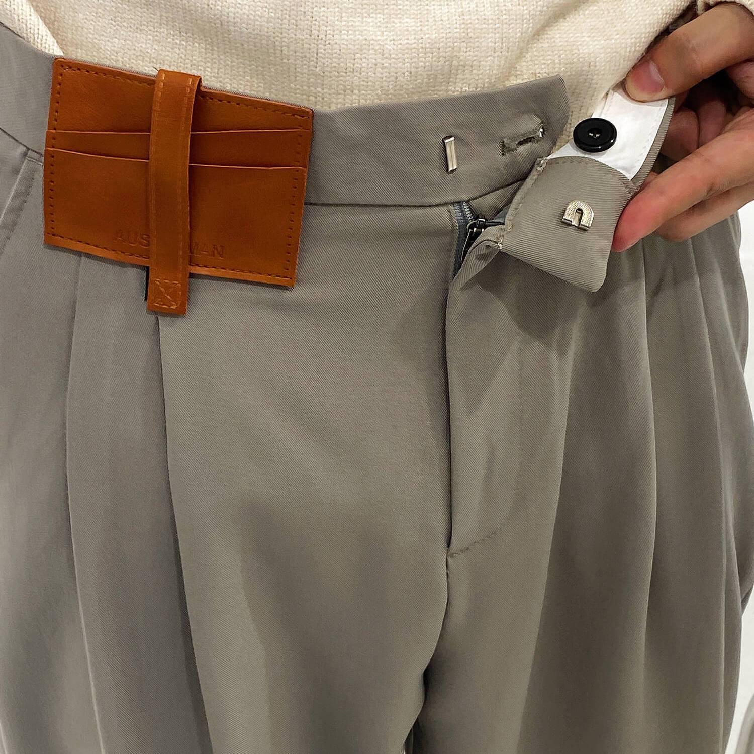 Брюки 19 Studio Straight Trousers With Card Holder (2)