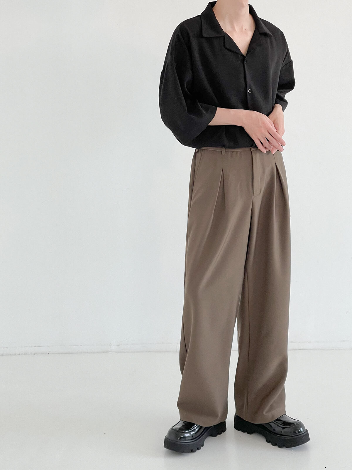 Брюки DAZO Studio Autumn Loose Pants Elastic Waist (1)