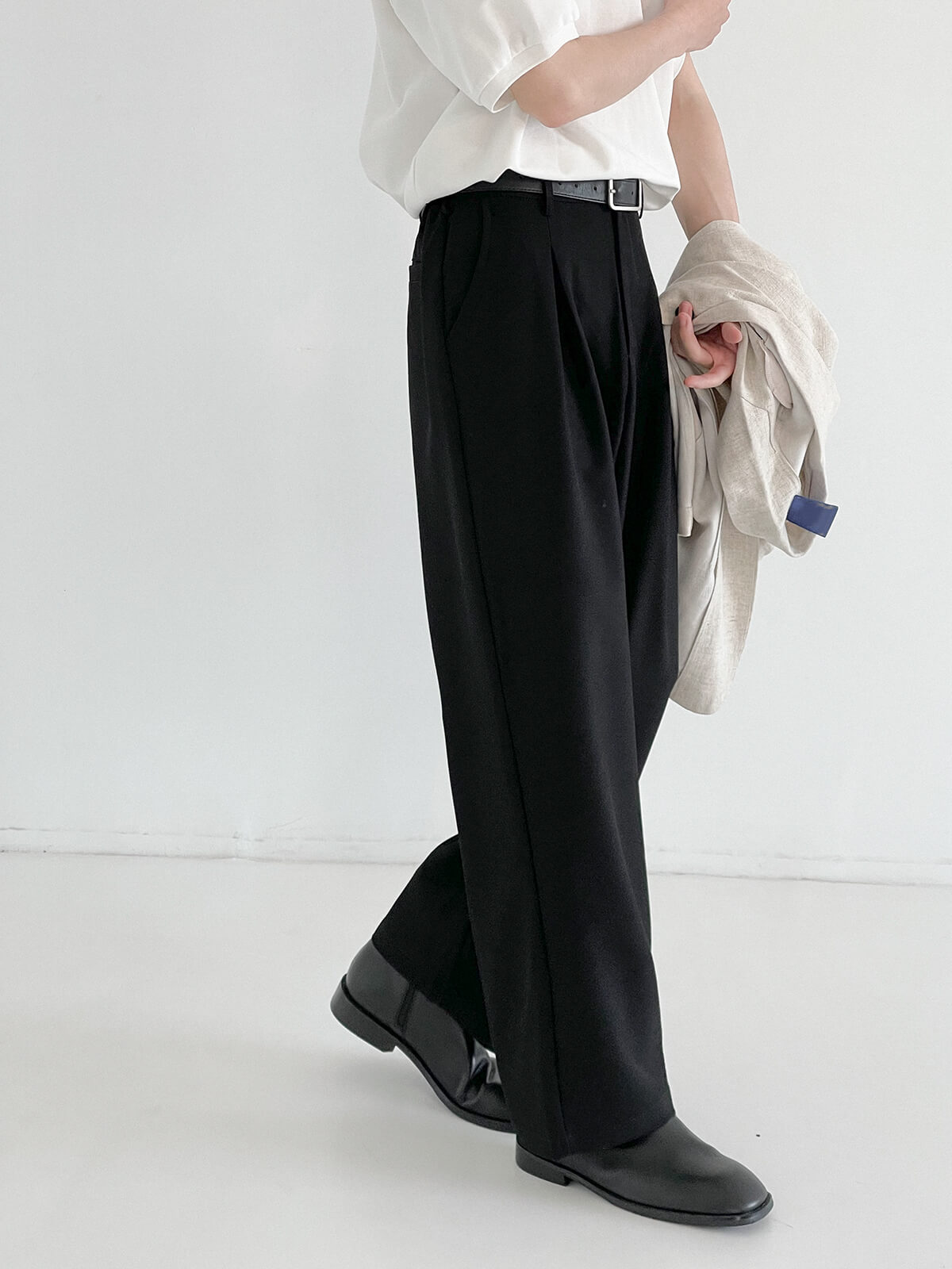 Брюки DAZO Studio Autumn Loose Pants Elastic Waist (10)