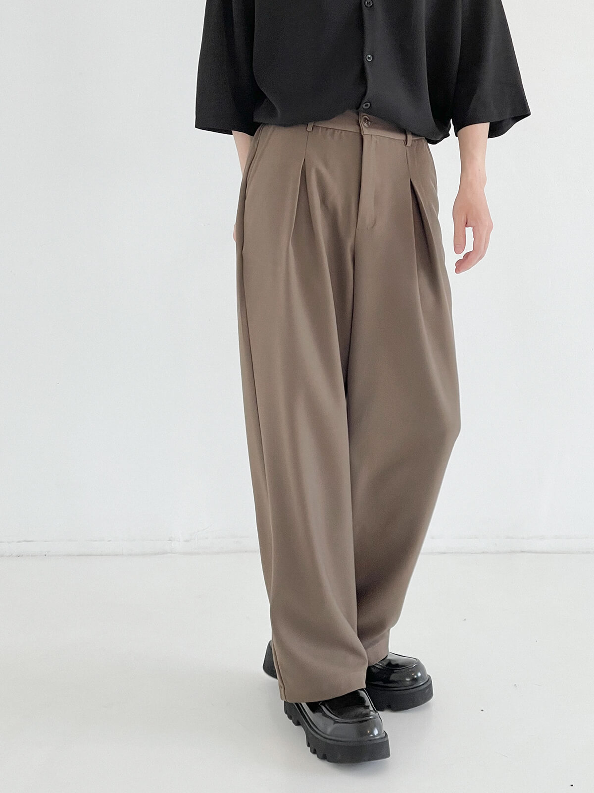Брюки DAZO Studio Autumn Loose Pants Elastic Waist (3)