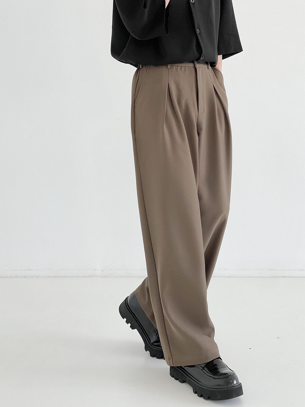 Брюки DAZO Studio Autumn Loose Pants Elastic Waist (4)
