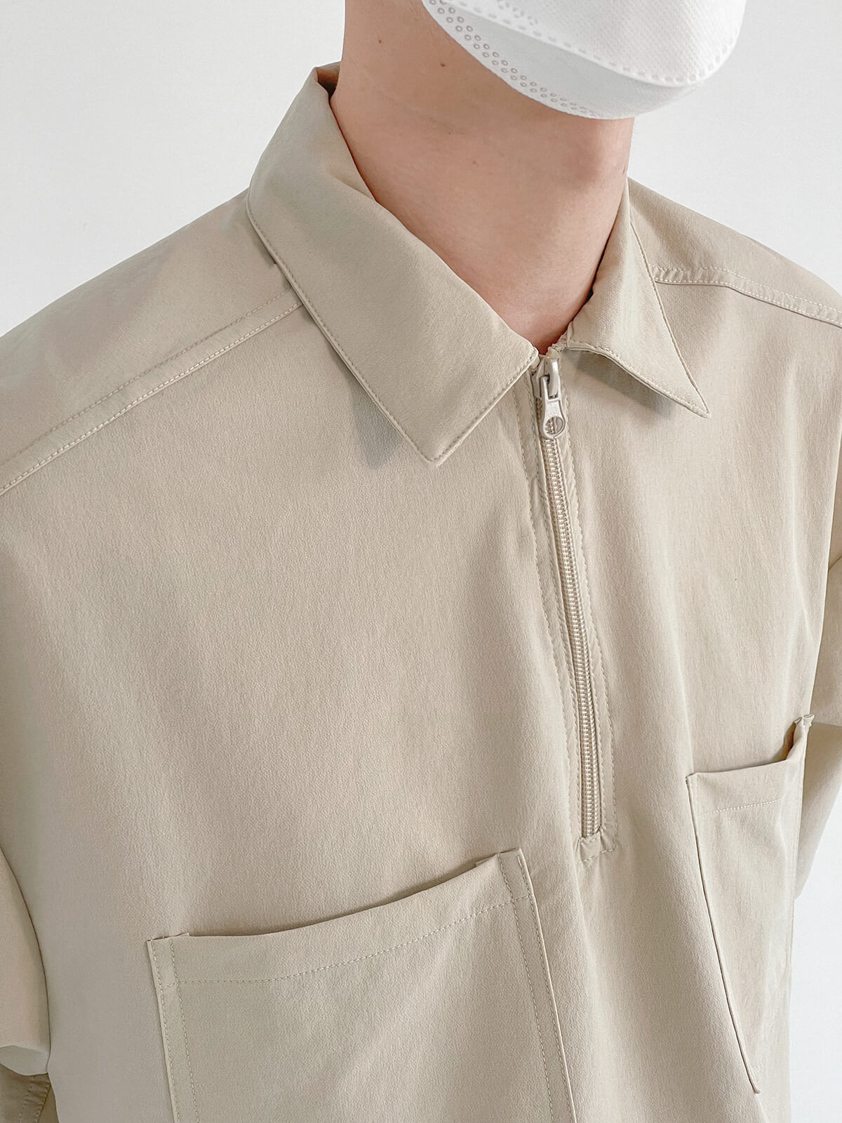 Рубашка DAZO Studio Zipper Shirt Two Front Pockets (12)