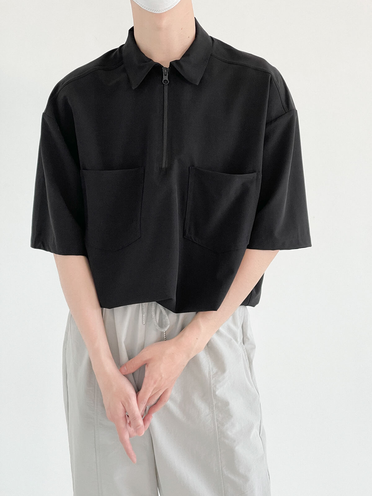 Рубашка DAZO Studio Zipper Shirt Two Front Pockets (3)