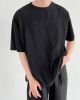 Футболка DAZO Studio Pleated Stretch T-Shirt Vertical Texture (8)