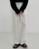 Брюки DAZO Studio Straight Solid Color Pants Elastic Waist (16)