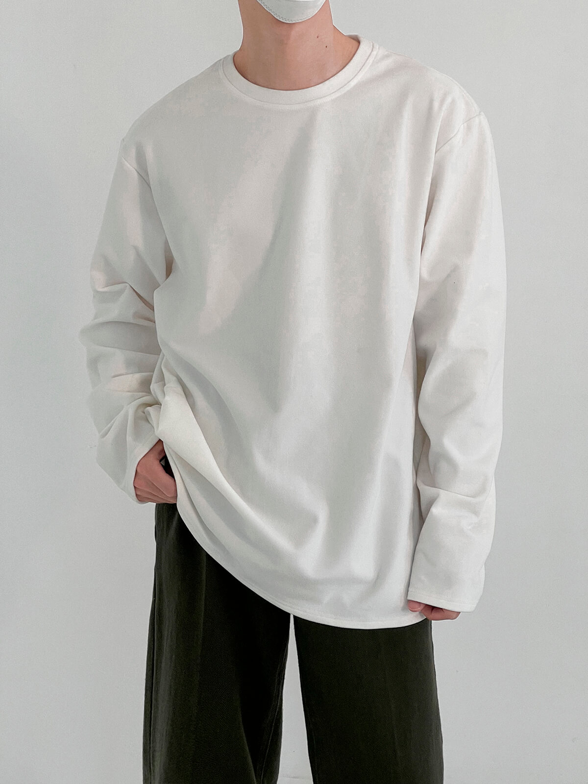 Лонгслив DAZO Studio Solid Colored Fleece Long Sleeve (8)