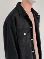 Куртка DAZO Studio Button Suede Jacket (4)