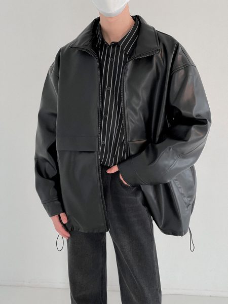 Куртка DAZO Studio Functional Faux Leather Jacket (1)