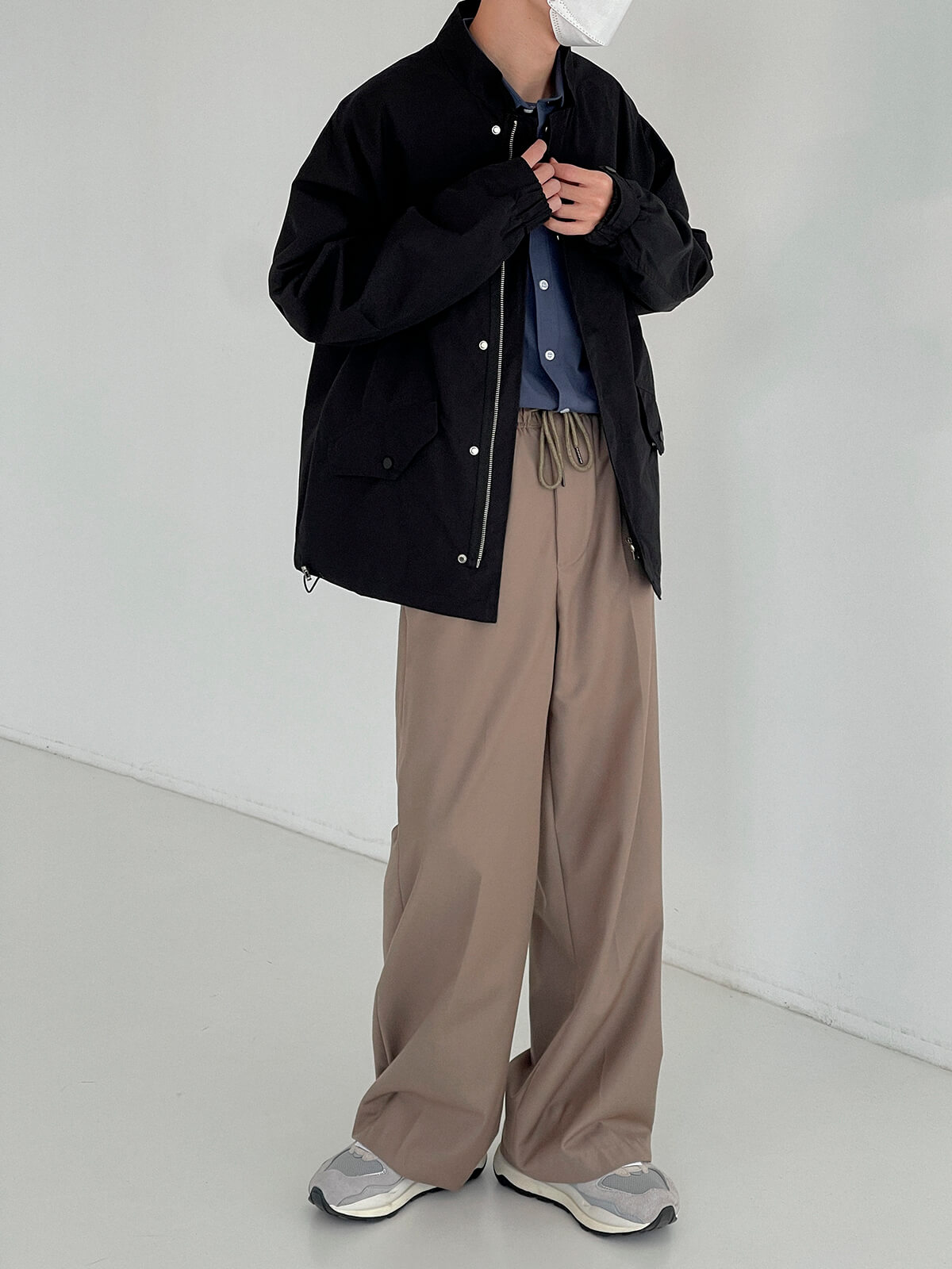 Куртка DAZO Studio Minimalist Jacket Slant Pockets (10)