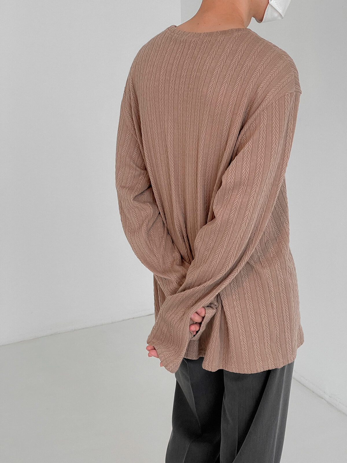 Лонгслив DAZO Studio Longsleeve Special Knitted Texture (4)