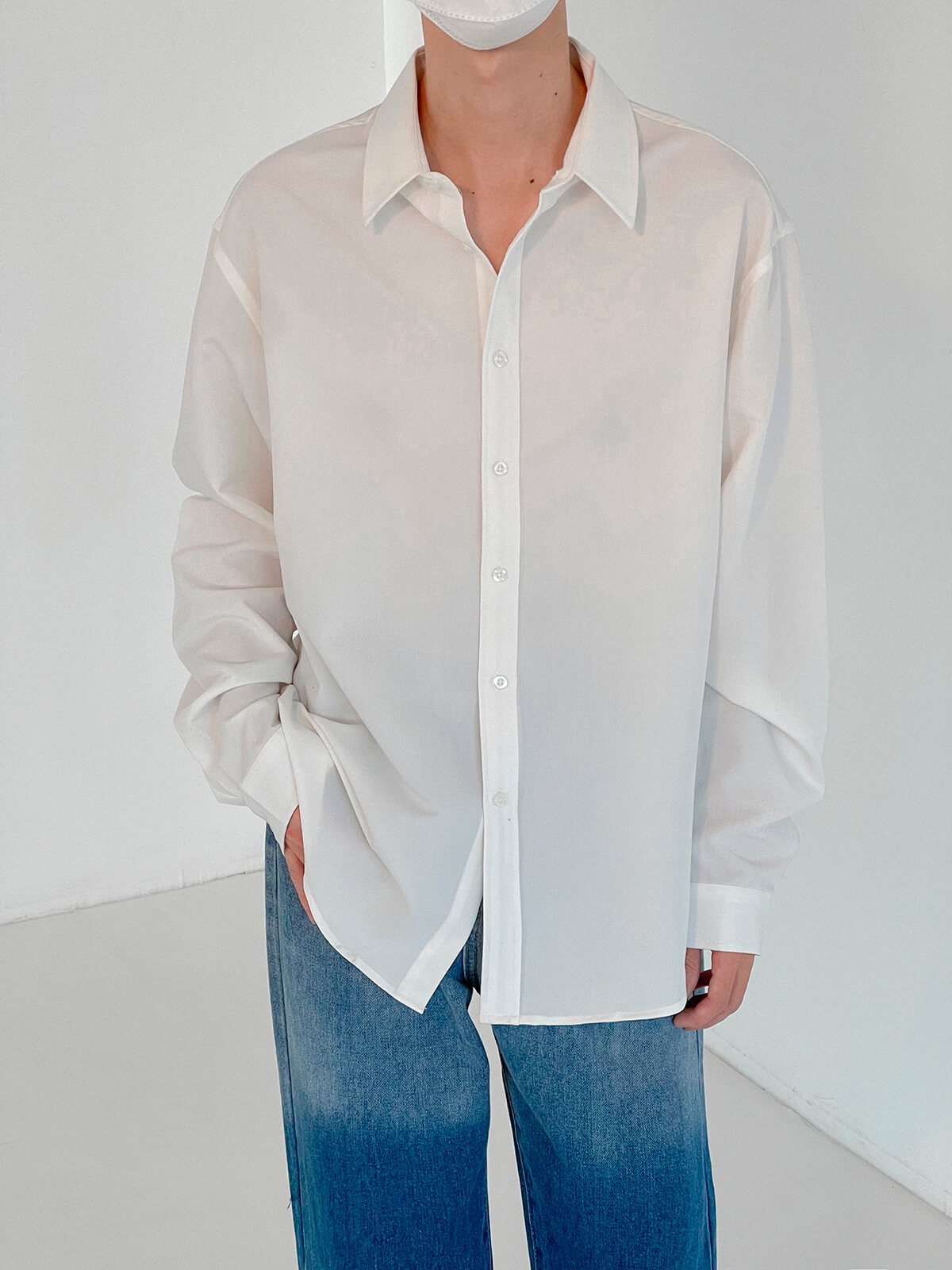 Рубашка DAZO Studio Basic Shirt Windy Weave (11)
