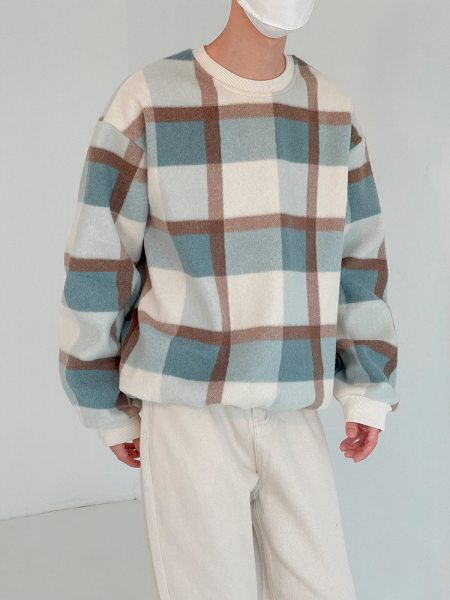 Свитер DAZO Studio Sweater Plaid Pattern (1)