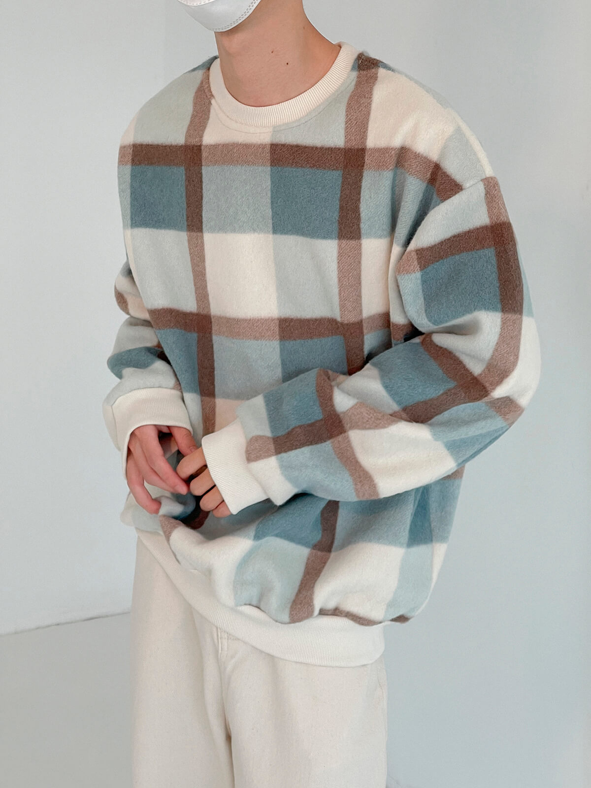 Свитер DAZO Studio Sweater Plaid Pattern (3)