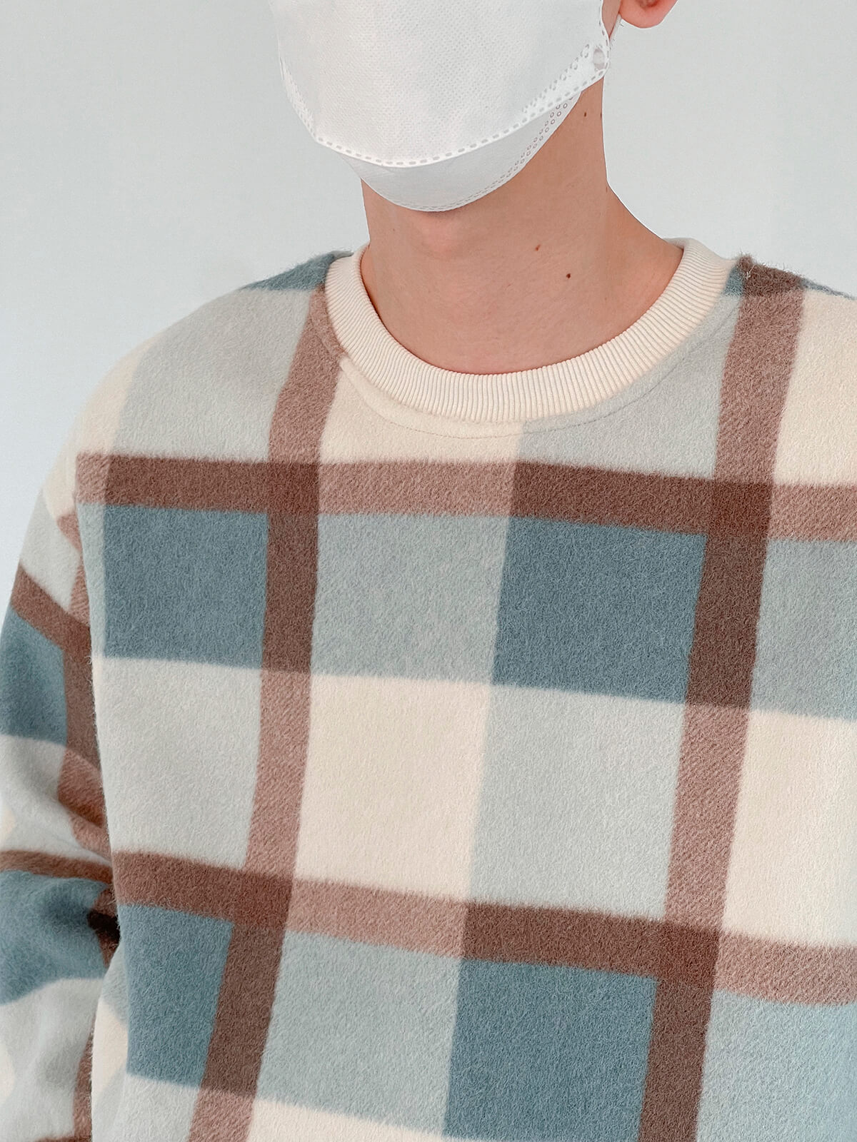 Свитер DAZO Studio Sweater Plaid Pattern (5)