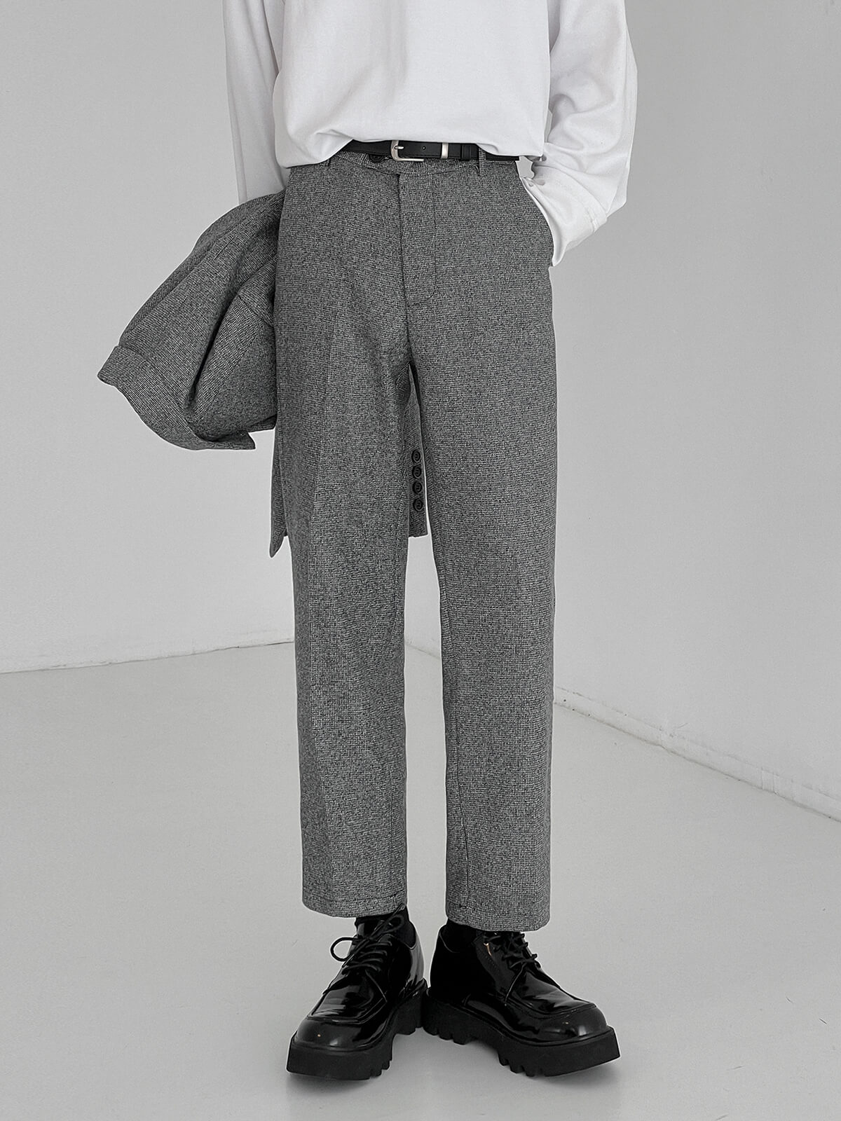 Брюки DAZO Studio Textured Pants Gray (1)
