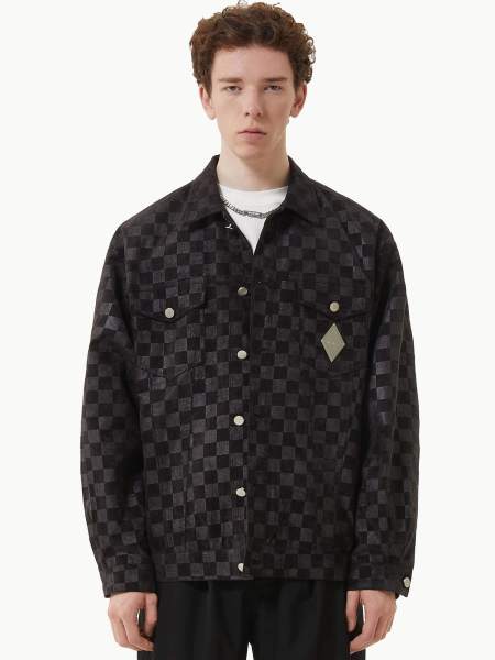 Куртка 2GUNS Jacket Chess Pattern Metal Pin (1)