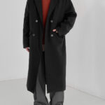 Пальто DAZO Studio Minimalist Faux Wool Coat (1)