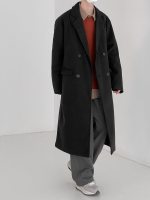 Пальто DAZO Studio Minimalist Faux Wool Coat (4)