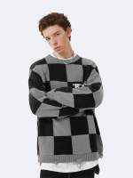 Свитер 2GUNS Ripped Knit Sweater Chess Pattern (5)