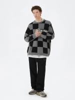 Свитер 2GUNS Ripped Knit Sweater Chess Pattern (6)