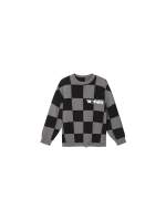 Свитер 2GUNS Ripped Knit Sweater Chess Pattern (8)