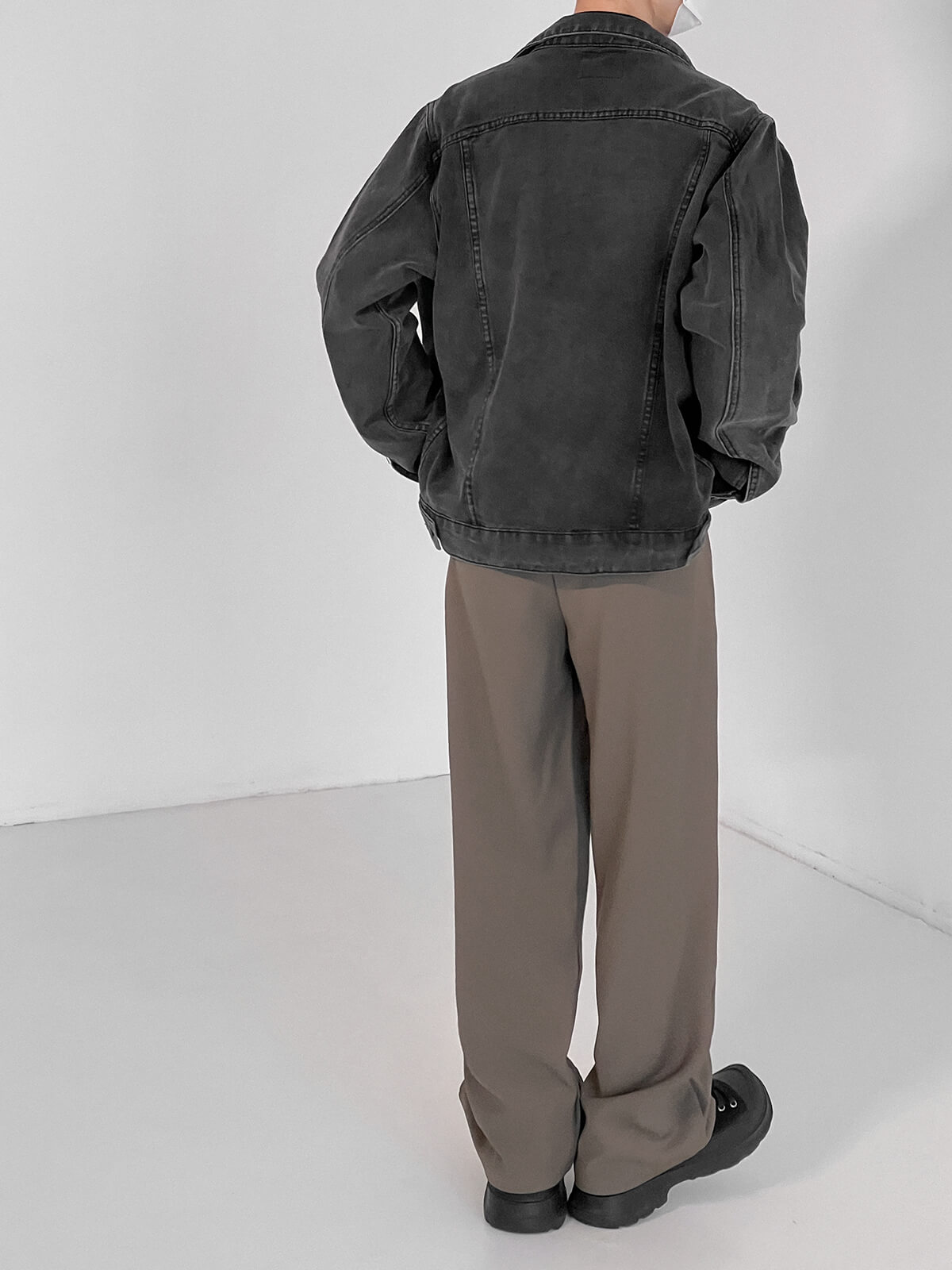 Джинсовая куртка DAZO Studio Washed Denim Jacket Smoky Gray (6)