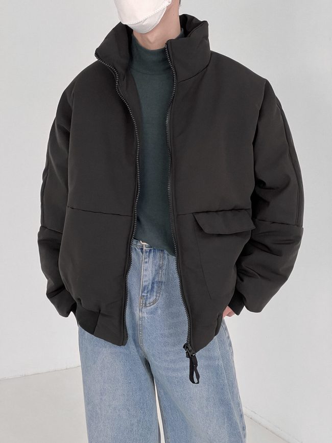 Куртка DAZO Studio Padded Jacket Stand Collar (7)