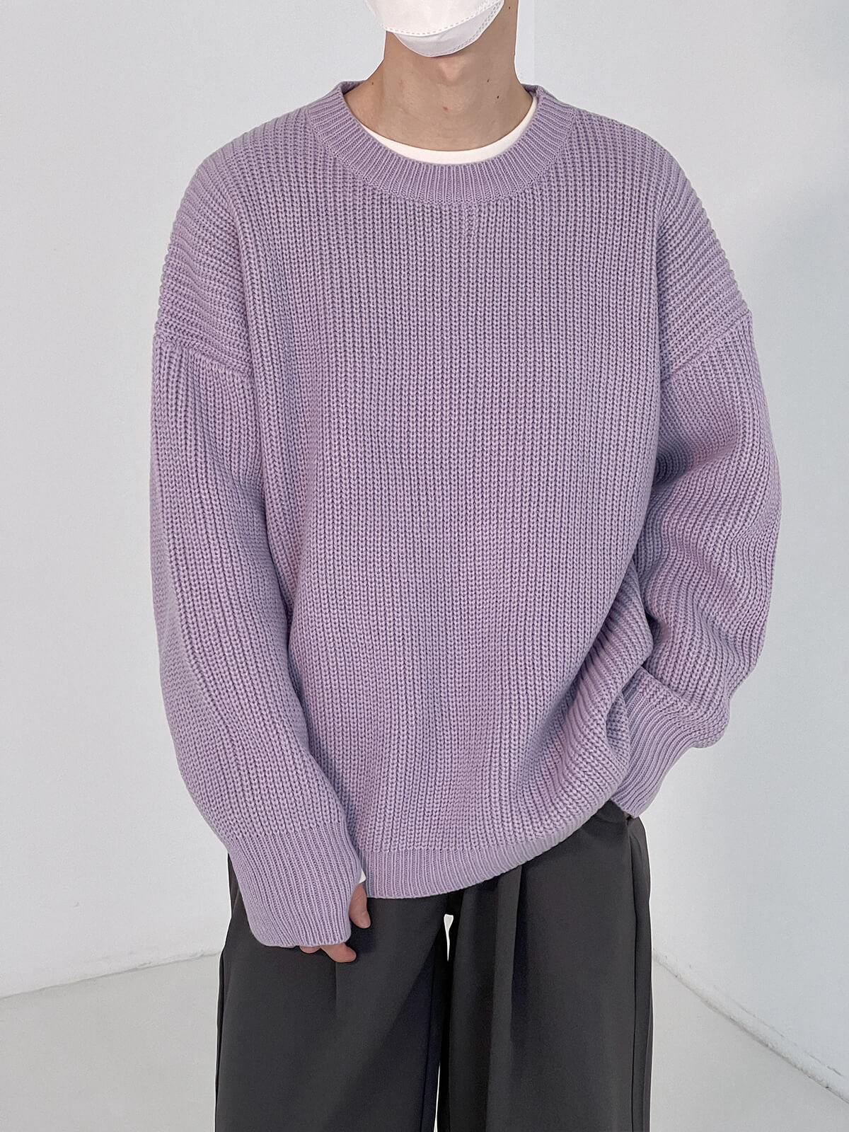 Свитер DAZO Studio Elastic Knit Sweater Cover Cuff (1)