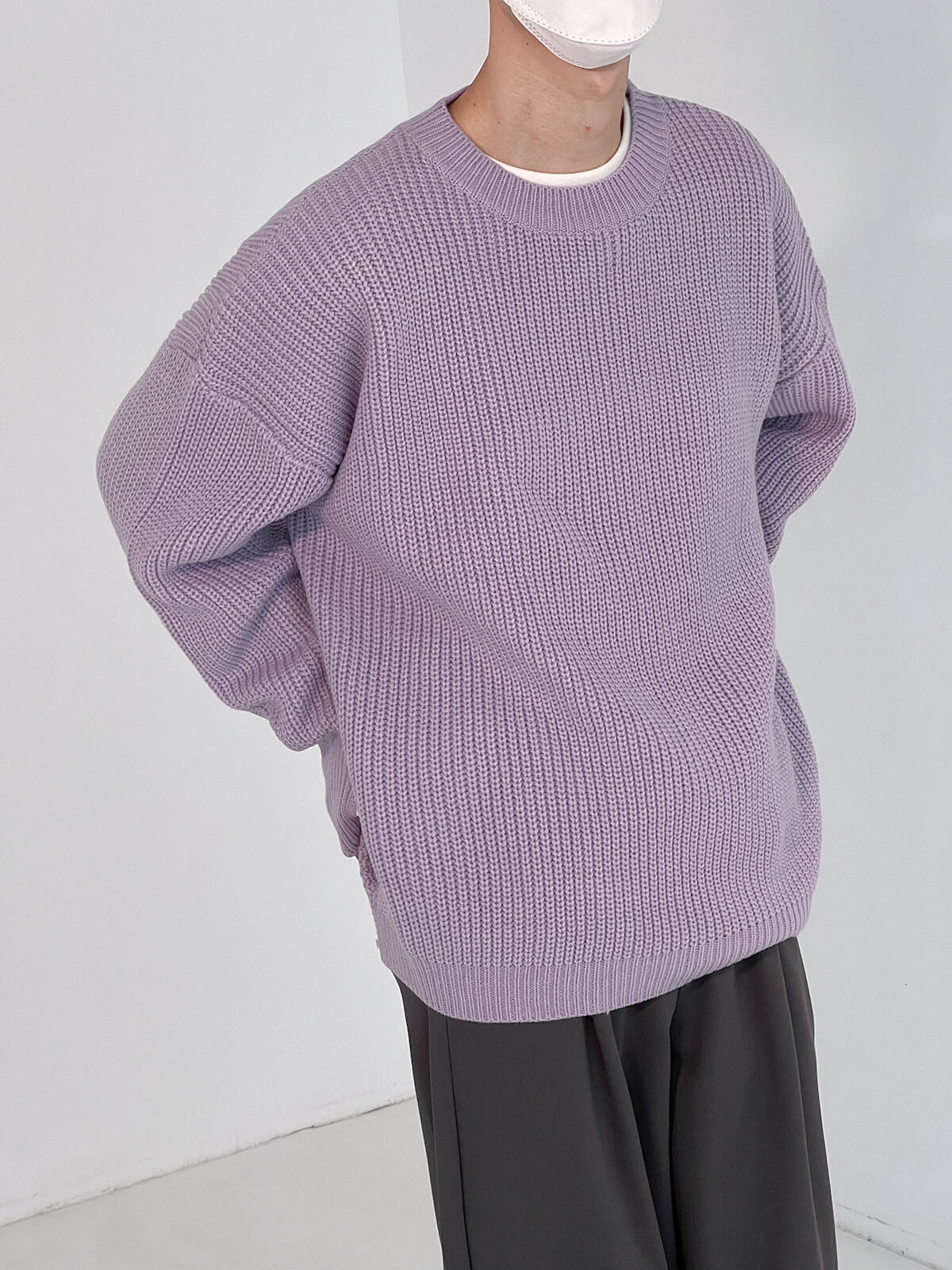 Свитер DAZO Studio Elastic Knit Sweater Cover Cuff (3)