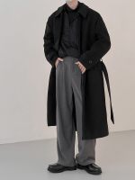 Пальто DAZO Studio Faux Wool Coat Buttons Inside (1)