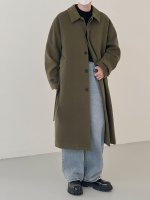 Пальто DAZO Studio Faux Wool Coat Buttons Inside (7)