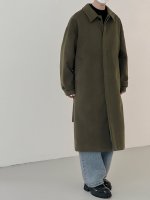 Пальто DAZO Studio Faux Wool Coat Buttons Inside (8)