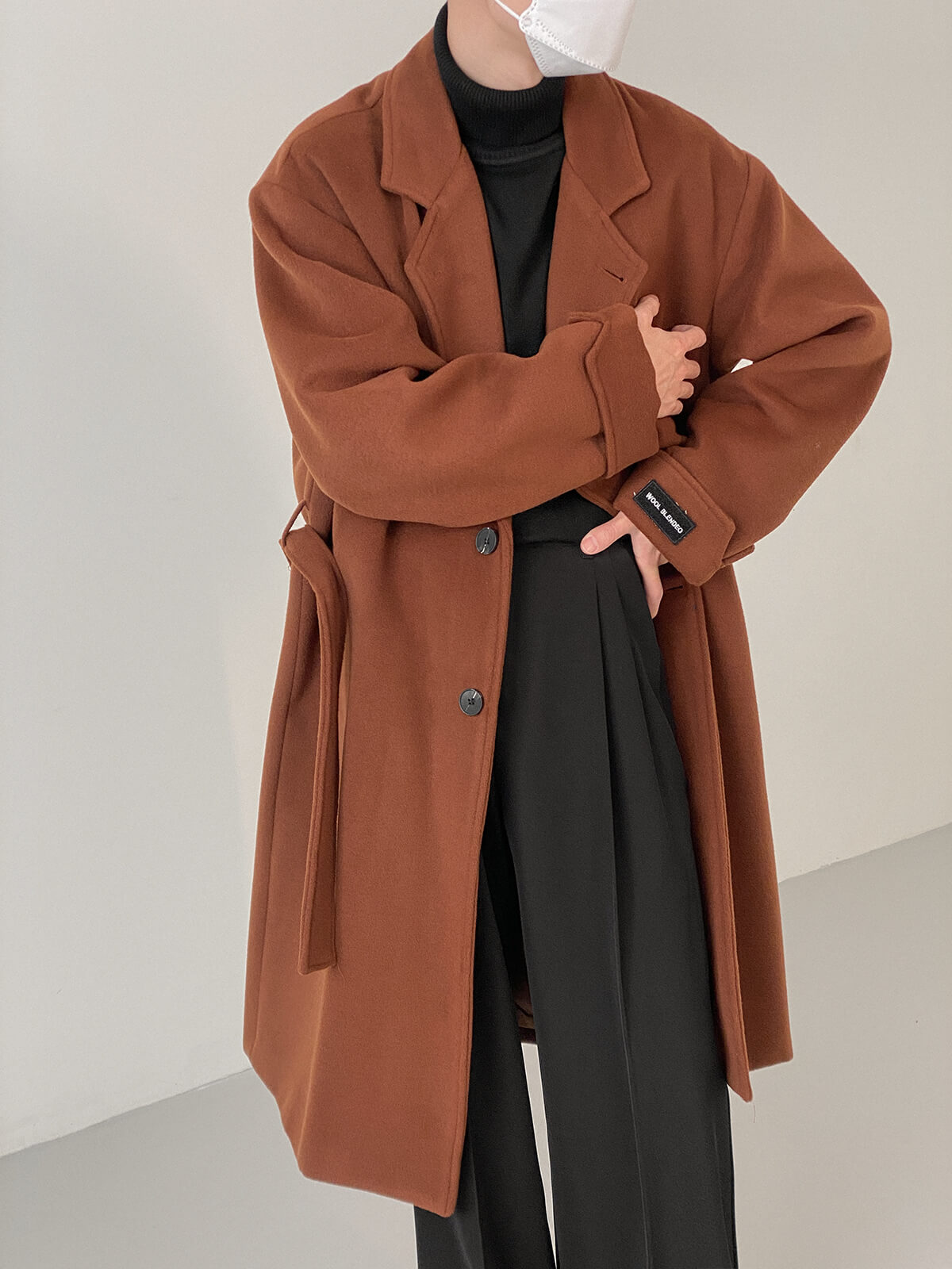 Пальто DAZO Studio Medium Coat Soft Faux Wool (11)