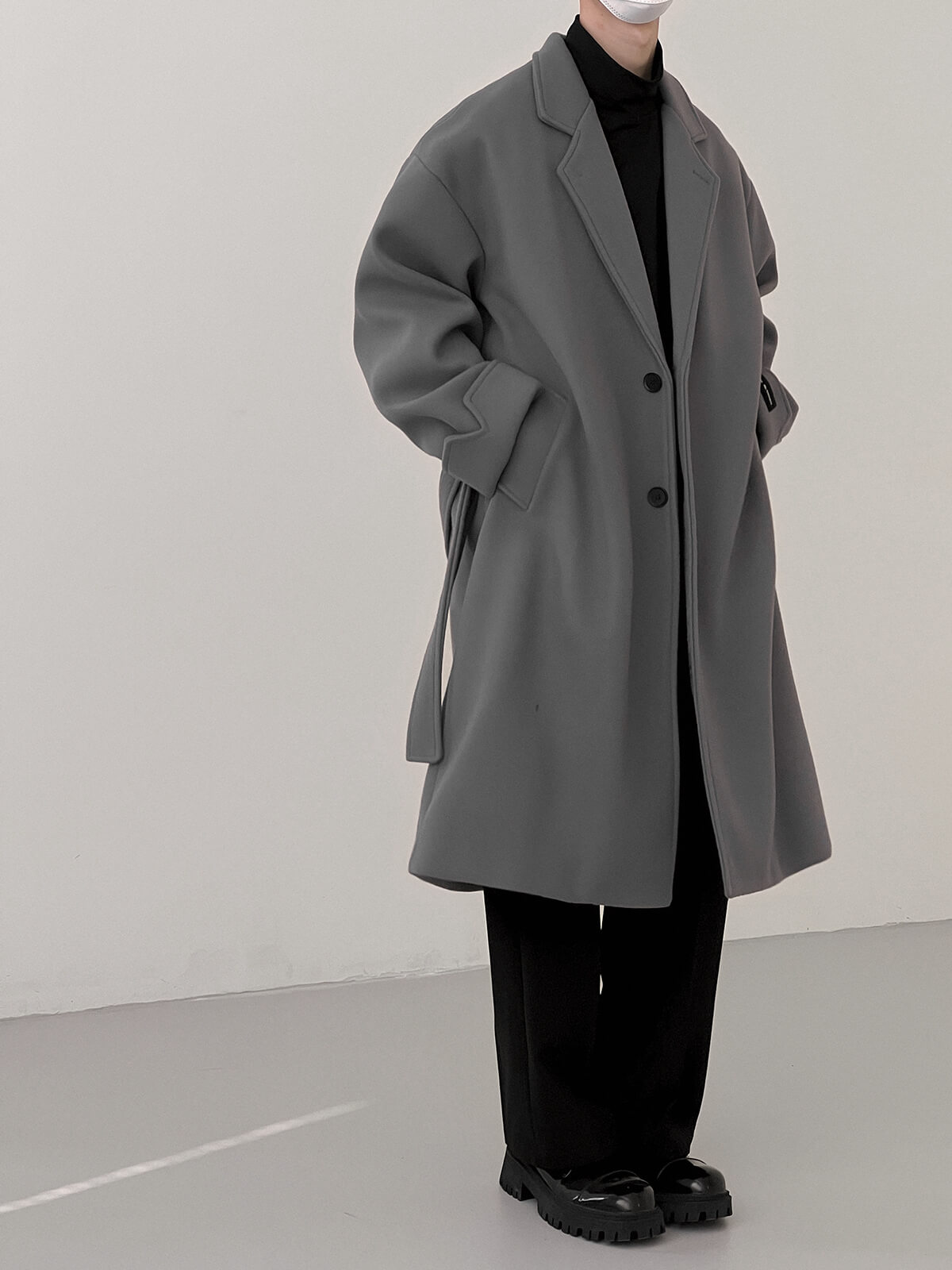 Пальто DAZO Studio Medium Coat Soft Faux Wool (5)